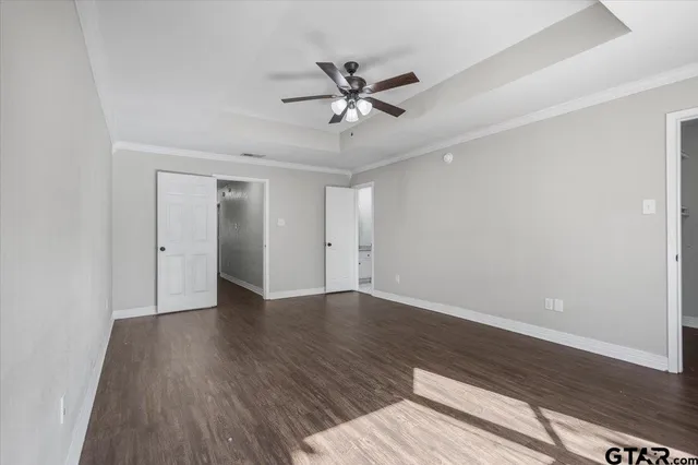 a backyard of a house