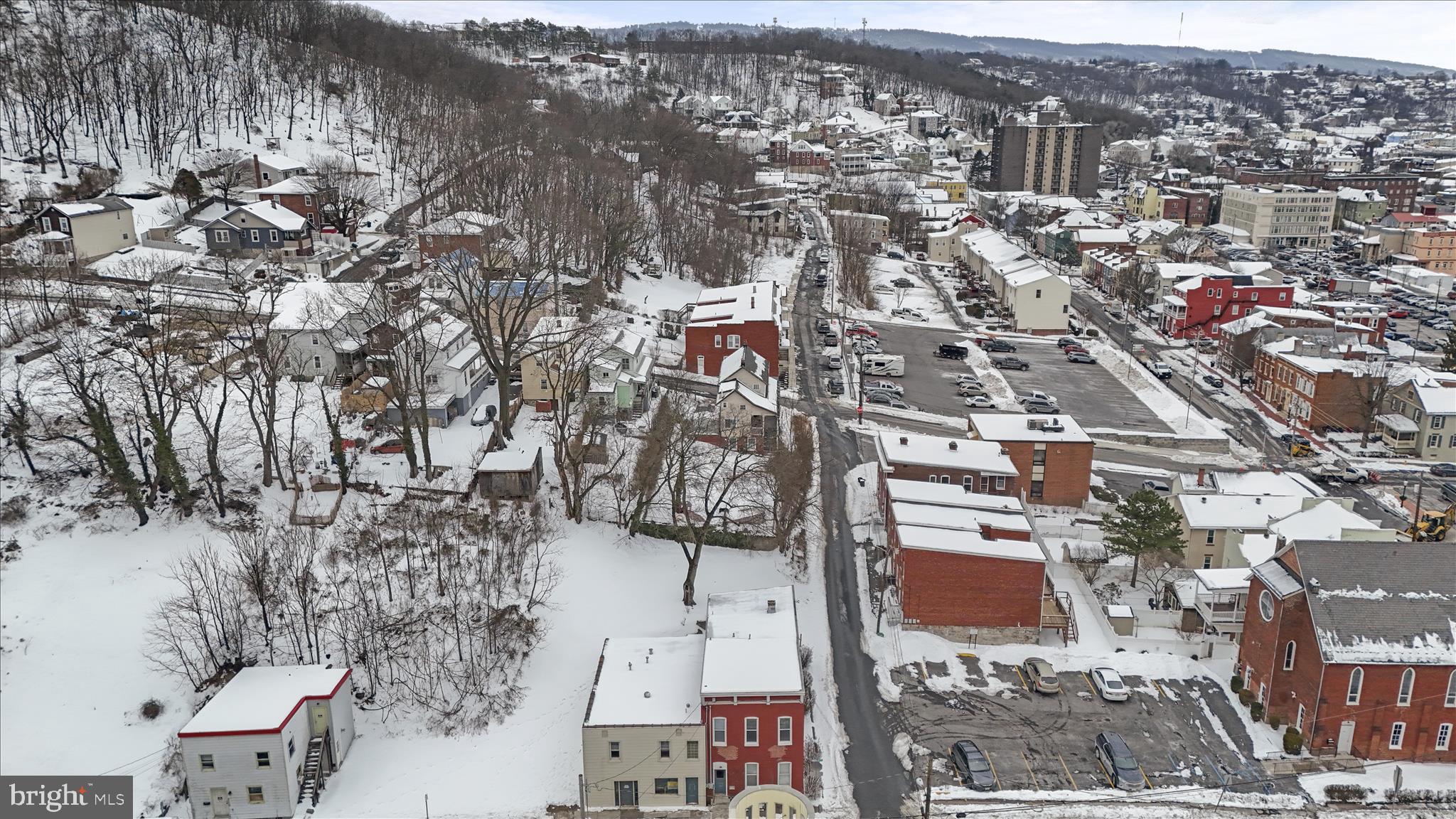 315 Frederick Street Cumberland, MD 21502 - Photo 44 of 46 an aerial view of residential houses with city view