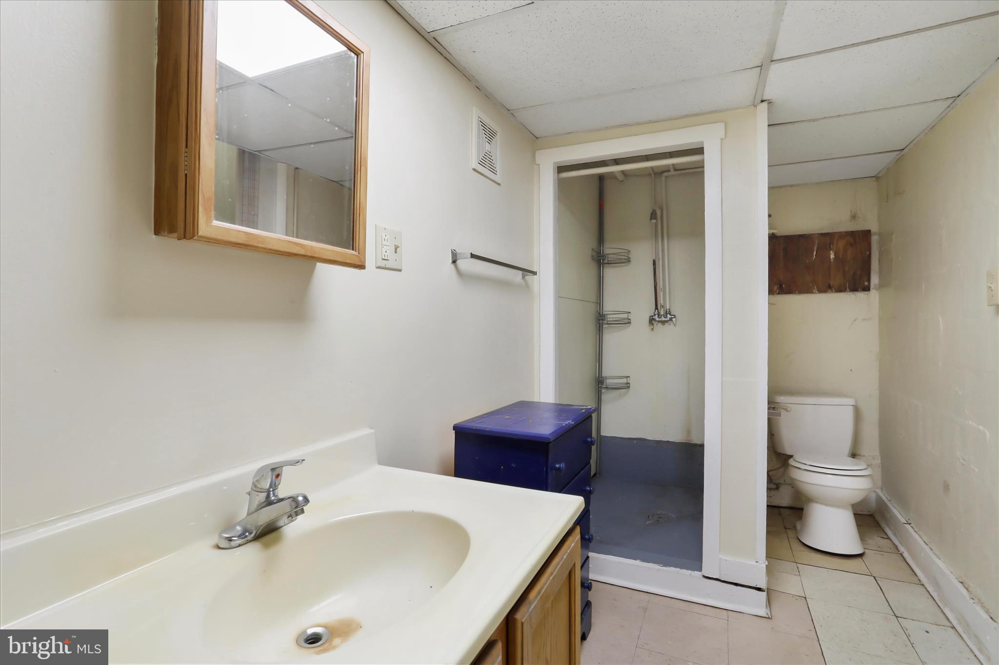 315 Frederick Street Cumberland, MD 21502 - Photo 8 of 46 a bathroom with a sink and a mirror