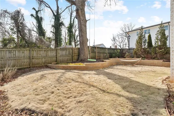 a outdoor view with a sitting space