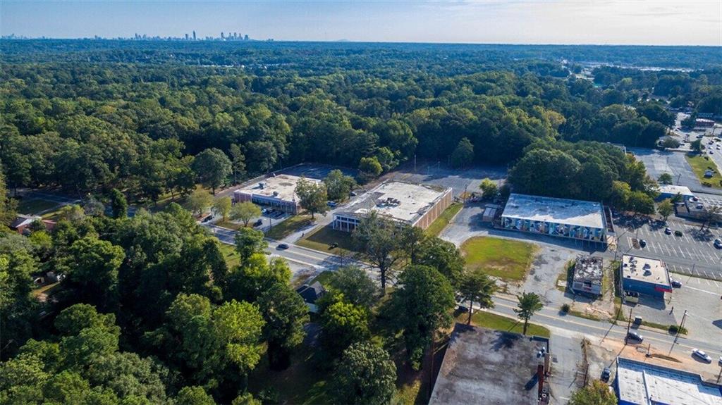 2288 Fairburn Road Southwest Atlanta, GA 30331 - Photo 7 of 22 an aerial view of a house with a yard