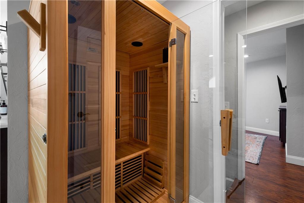 5101 Carnegie Street Pittsburgh, PA 15201 - Photo 20 of 34 a view of a bathroom with a glass door