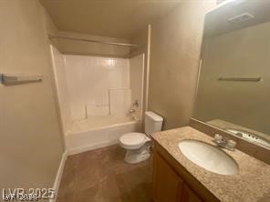 10550 West Alexander Road, Unit 1155 Las Vegas, NV 89129 - Photo 4 of 7 Bathroom featuring vanity and shower / bath combination
