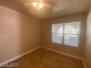 10550 West Alexander Road, Unit 1155 Las Vegas, NV 89129 - Photo 6 of 7 Spare room featuring ceiling fan and baseboards