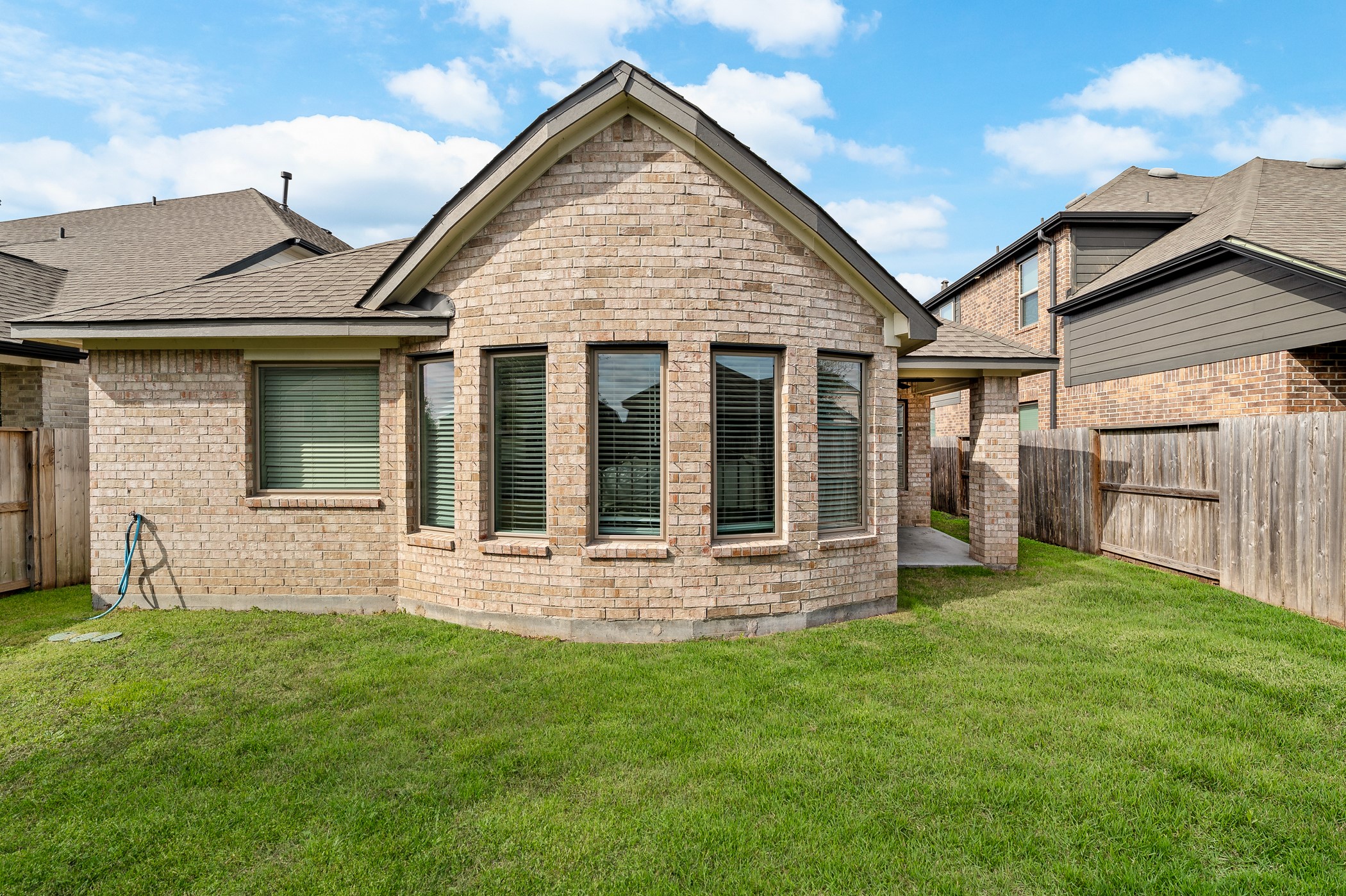 3722 Amoroso Drive Rosharon, TX 77583 - Photo 26 of 27 a front view of a house with a yard