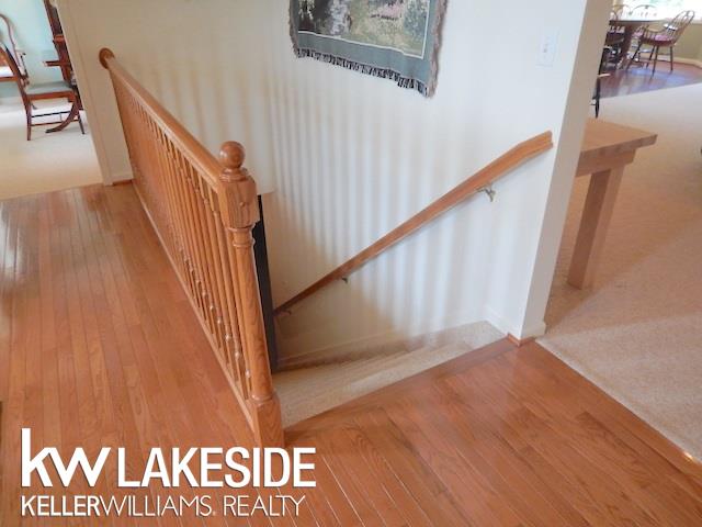 8301 Mist Field Court Howell, MI 48843 - Photo 23 of 34 Stairway to Basement