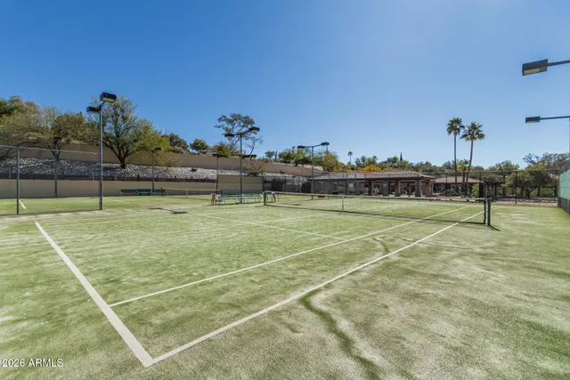 a view of a tennis court