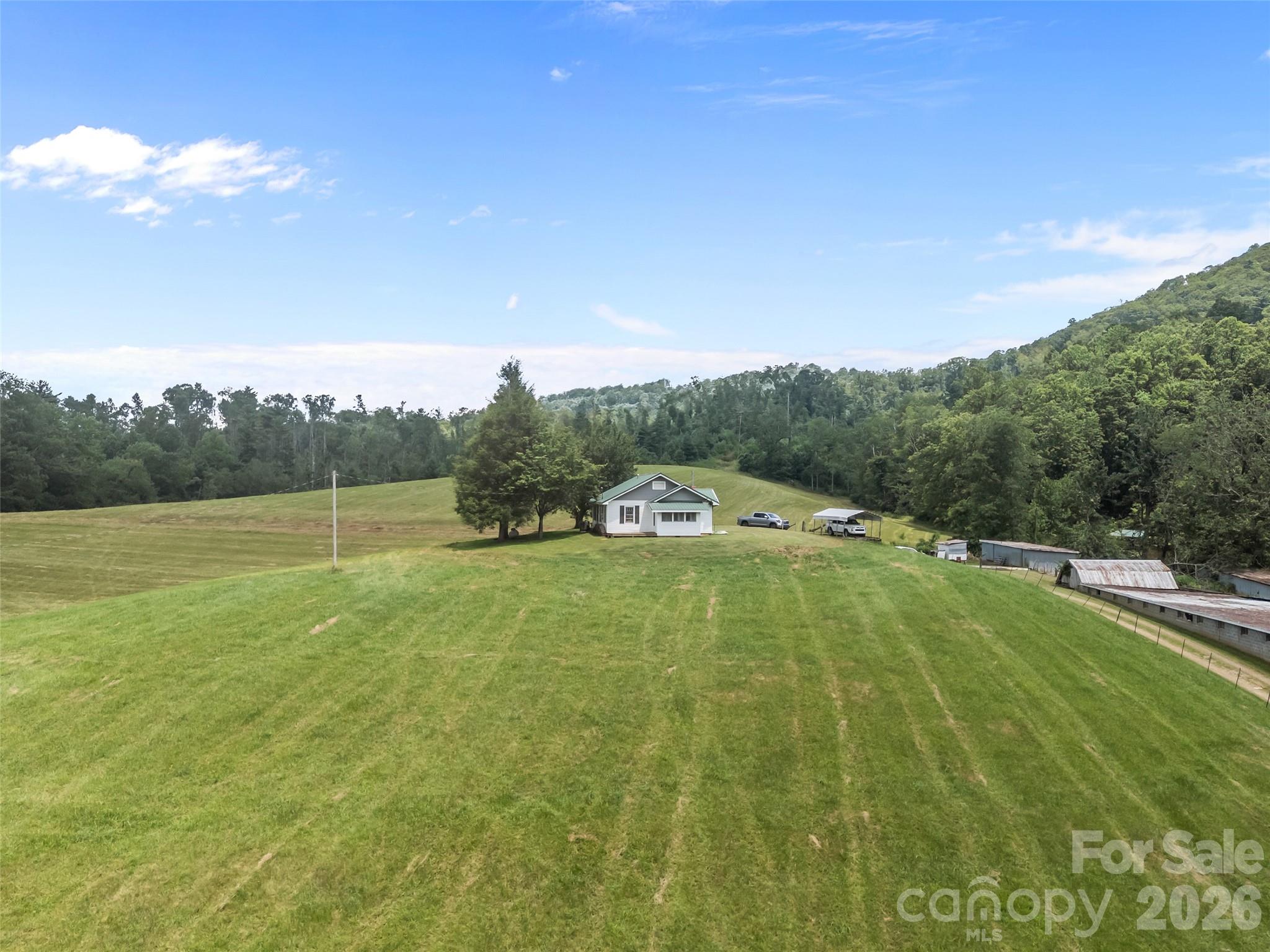 1305 Halltown Road Spruce Pine, NC 28777 - Photo 19 of 45 a view of an outdoor space and tennis court