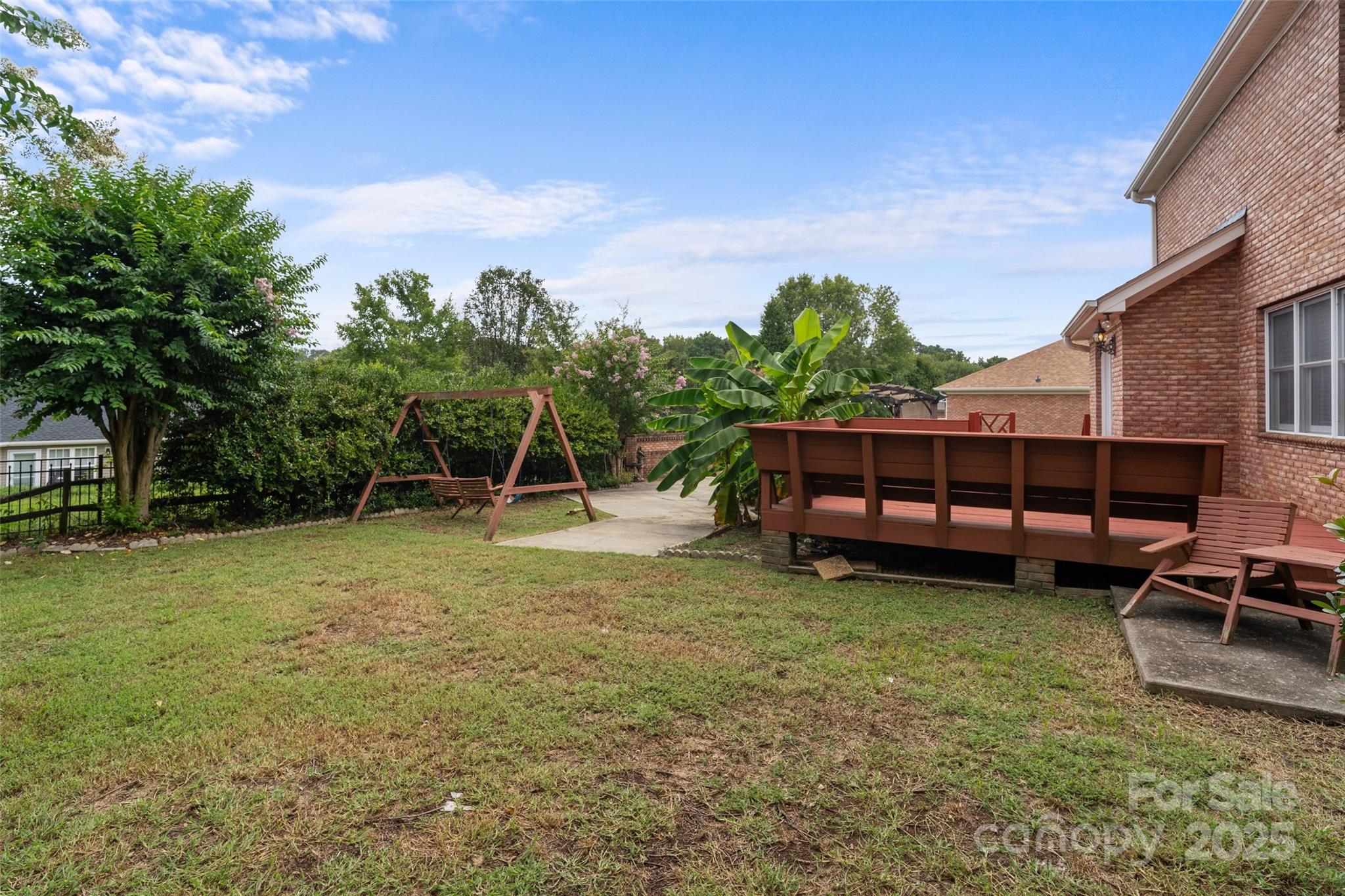 2082 Egret Court Rock Hill, SC 29732 - Photo 34 of 36 a view of a backyard with a garden and entertaining space