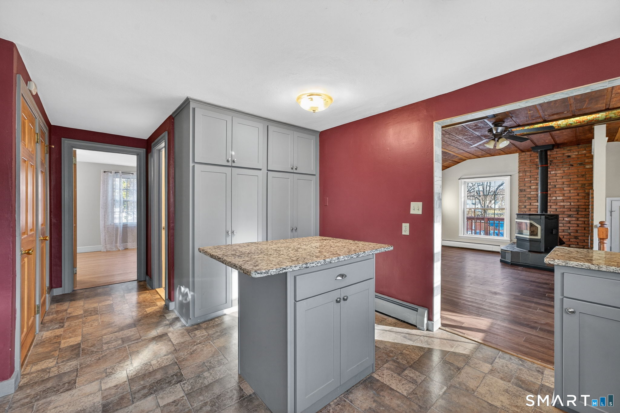 32 Garvan Street Newington, CT 06111 - Photo 10 of 36 a kitchen with granite countertop a sink and cabinets