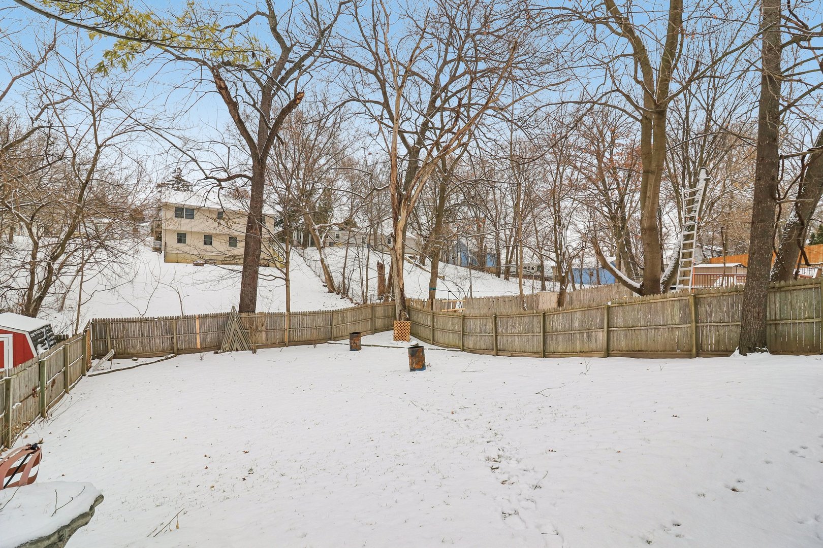 11 Highview Avenue Fox Lake, IL 60020 - Photo 24 of 32 a snow on the side of the road