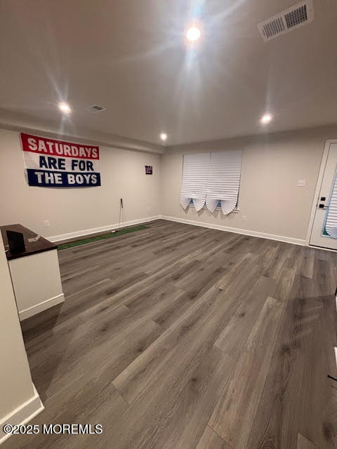 1 Halifax Road Bayville, NJ 08721 - Photo 12 of 45 an empty room with wooden floor