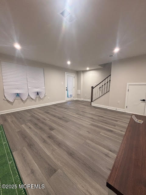 1 Halifax Road Bayville, NJ 08721 - Photo 14 of 45 a view of an empty room with wooden floor