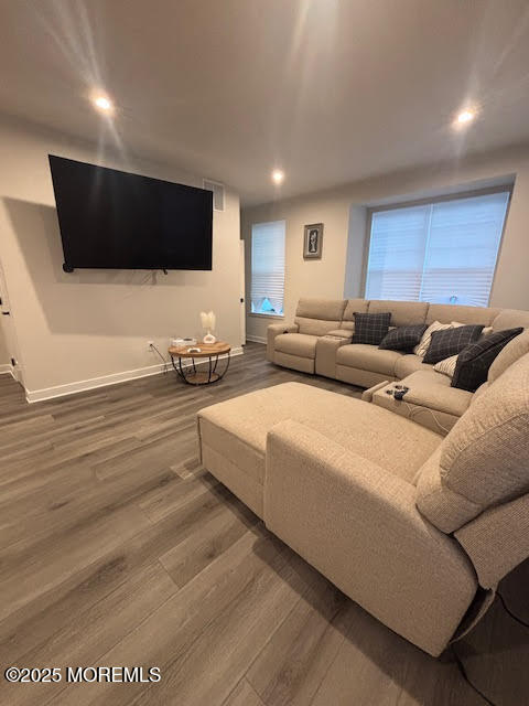 1 Halifax Road Bayville, NJ 08721 - Photo 18 of 45 a living room with furniture and a flat screen tv