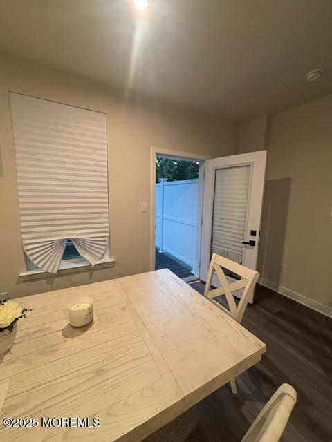 1 Halifax Road Bayville, NJ 08721 - Photo 26 of 45 a bedroom with a bed and wooden floor