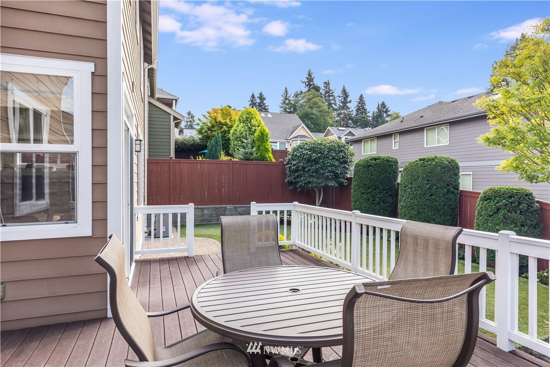 1205 North 27th Place Renton, WA 98056 - Photo 34 of 37 a view of a chair and table in the balcony