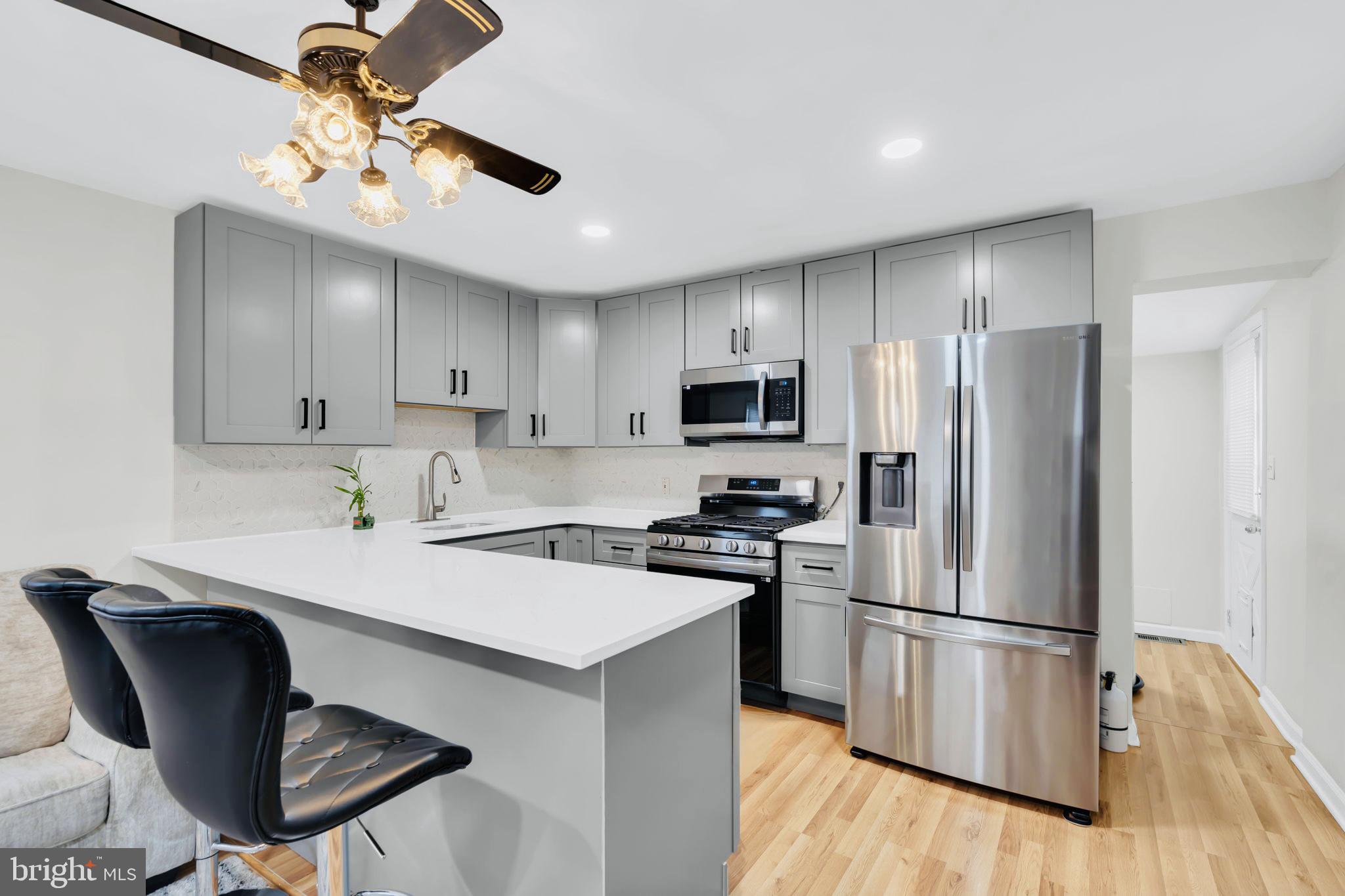 1611 Adams Street Cinnaminson, NJ 08077 - Photo 8 of 20 Updated kitchen with stainless appliances. (2023)