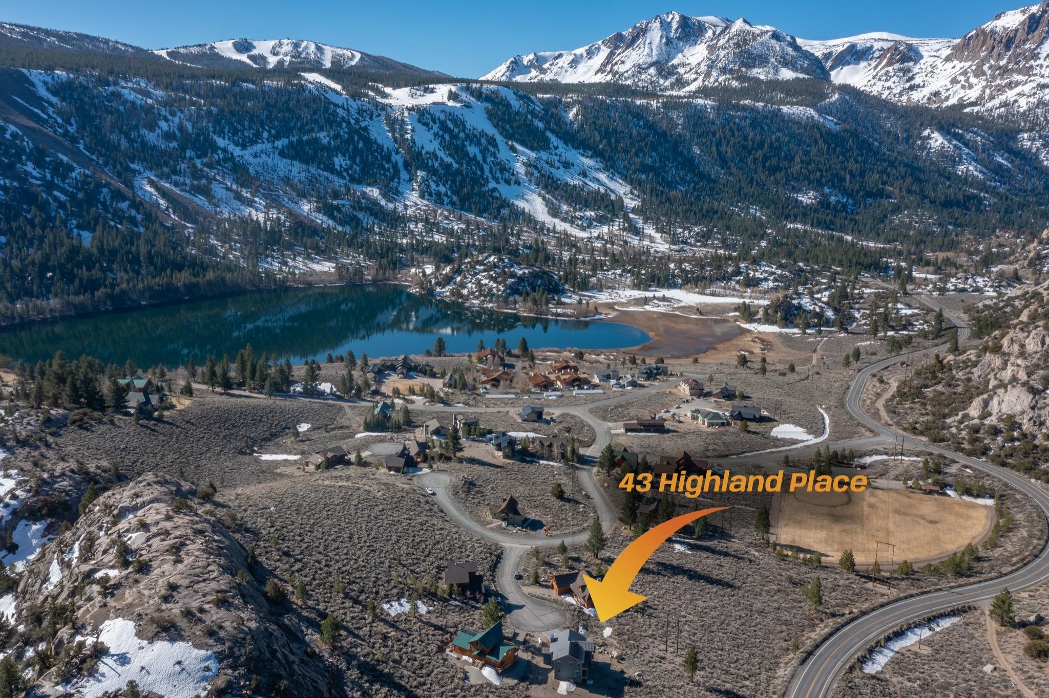 43 Highland Place June Lake, CA 93529 - Photo 1 of 24 a picture of lake view with lots of trees