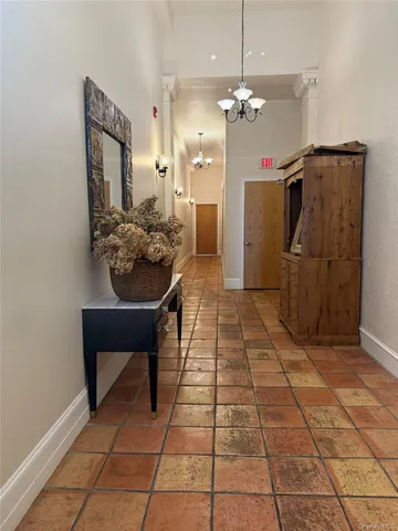 a view of bathroom with a potted plant