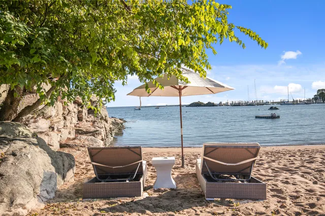 a view of an outdoor space with a patio