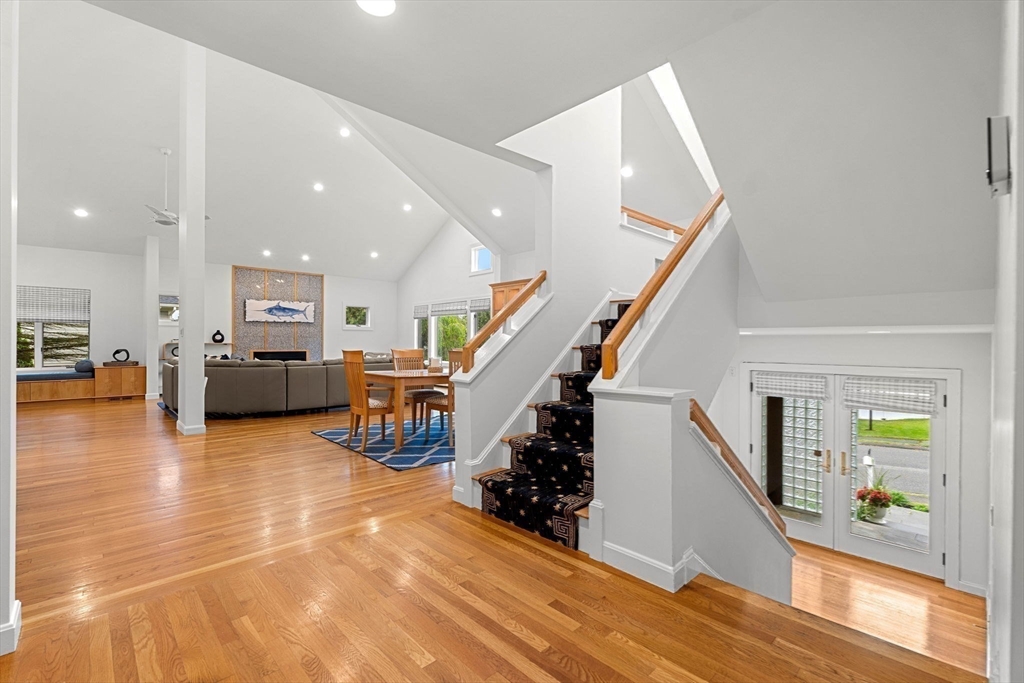 53 Gerald Road Marblehead, MA 01945 - Photo 11 of 42 a lobby with furniture and stairs