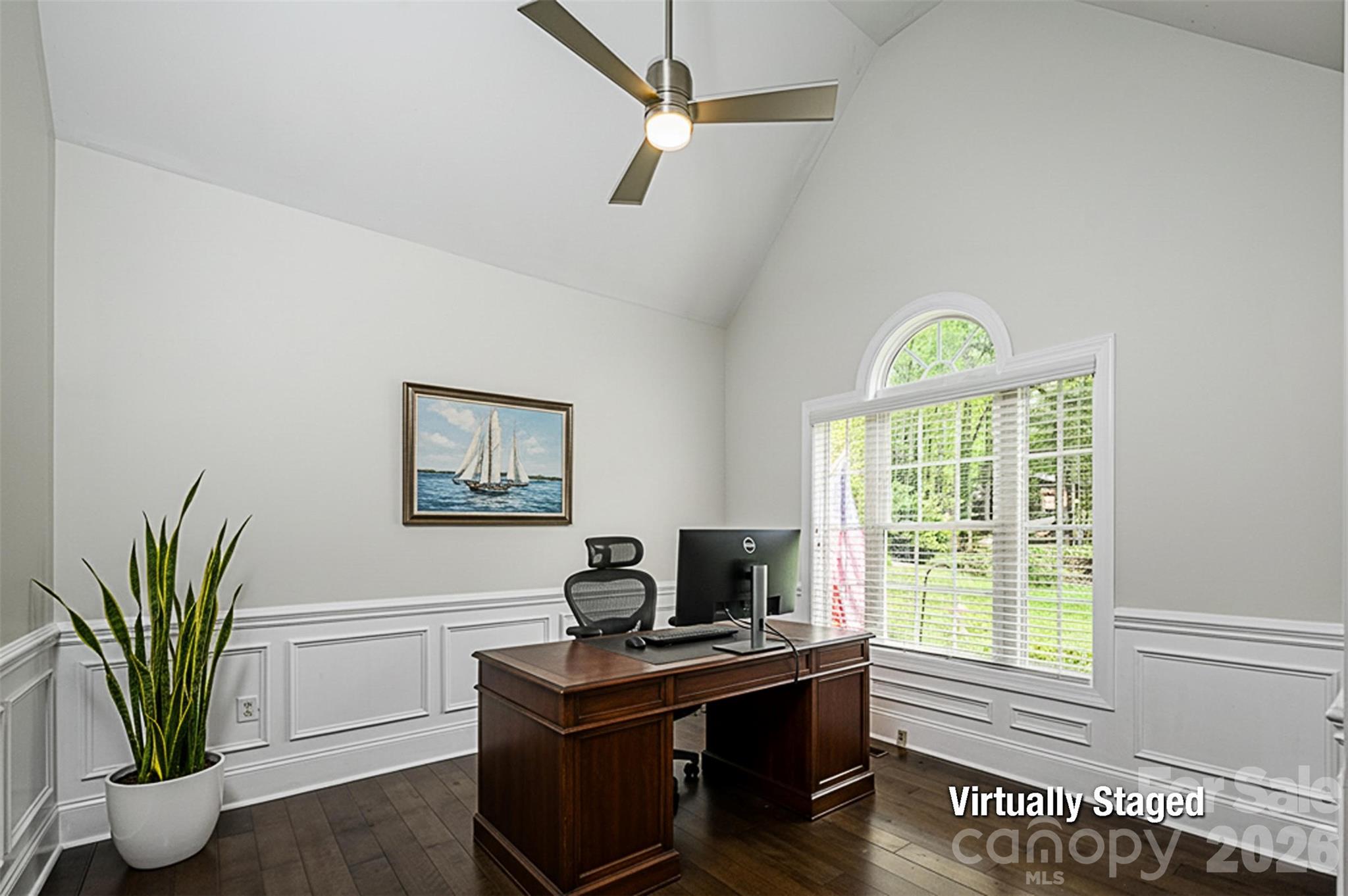 7867 Golf Course Drive North Denver, NC 28037 - Photo 5 of 34 a view of a workspace with furniture and a window