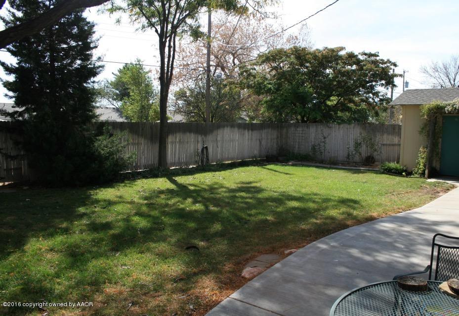 5117 Leland Drive Amarillo, TX 79110 - Photo 21 of 25 backyard2