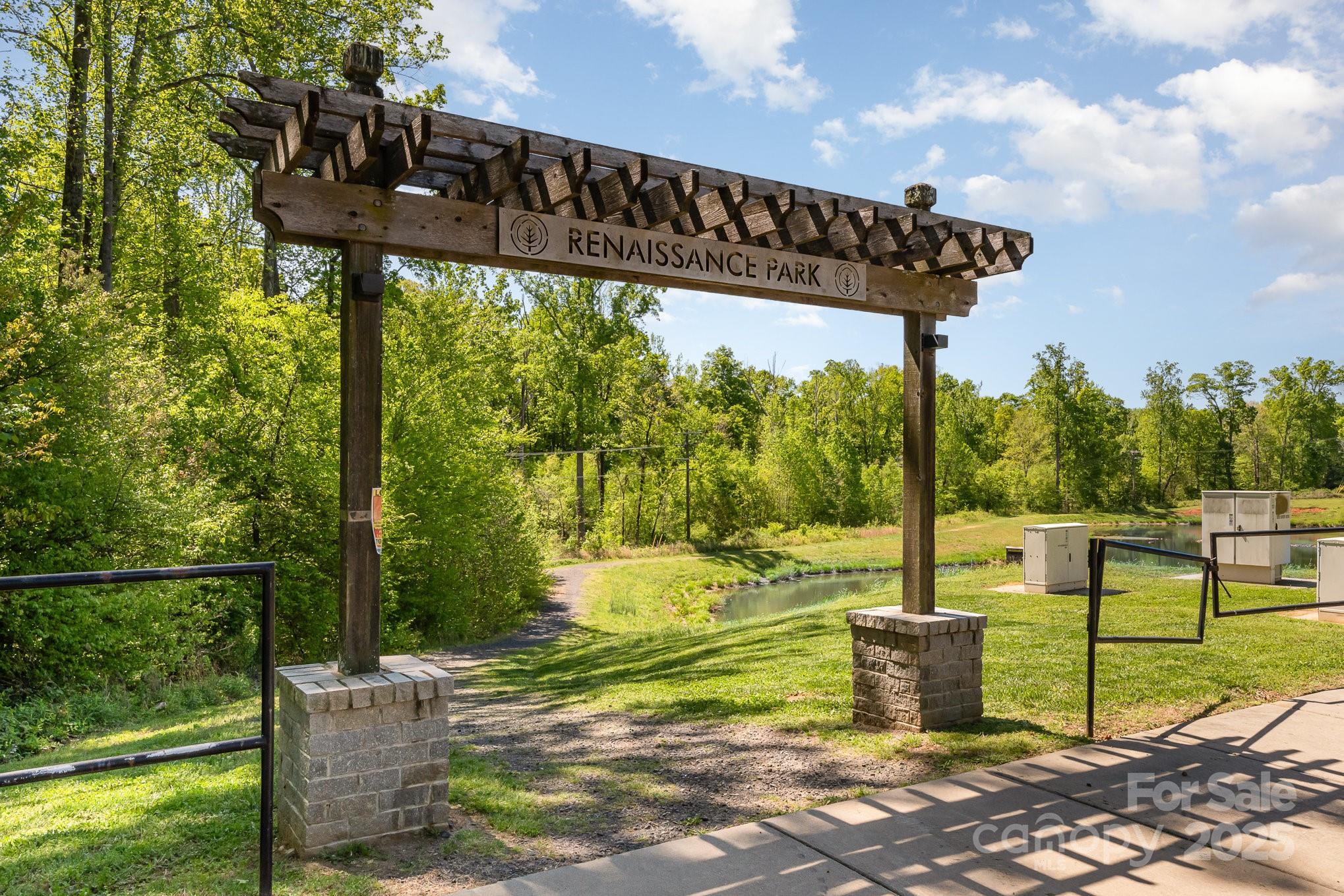 3718 Speer Boulevard Charlotte, NC 28217 - Photo 45 of 48 a view of a back yard