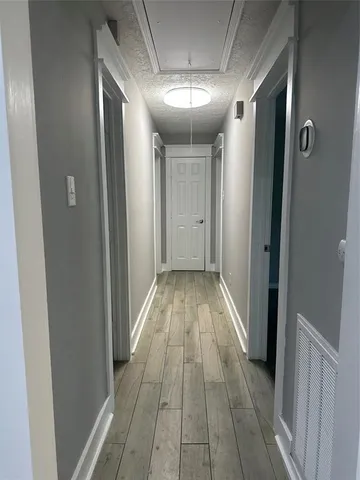 a view of front door