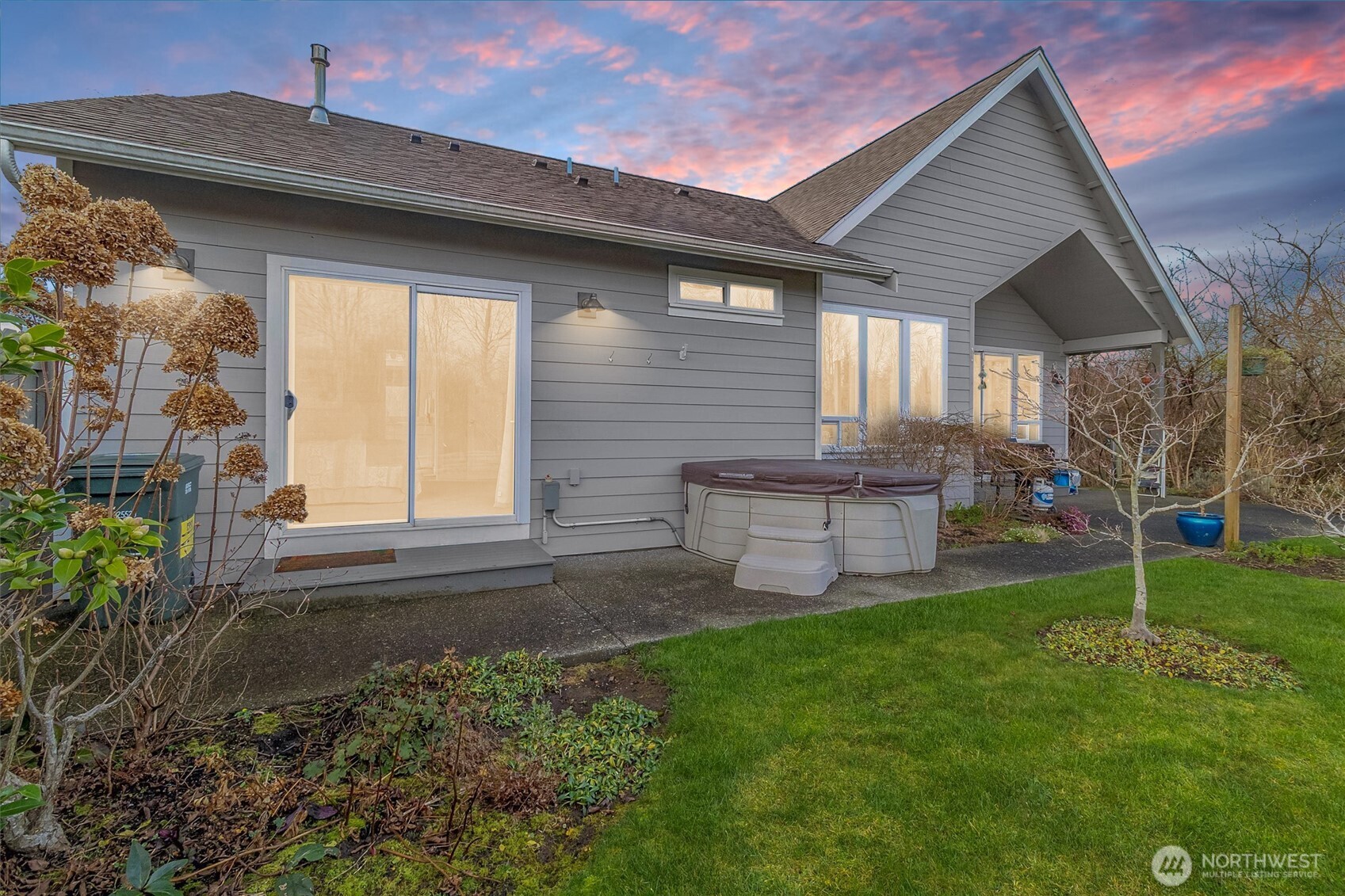 5434 Blue Sky Way Ferndale, WA 98248 - Photo 35 of 39 a front view of a house with garden