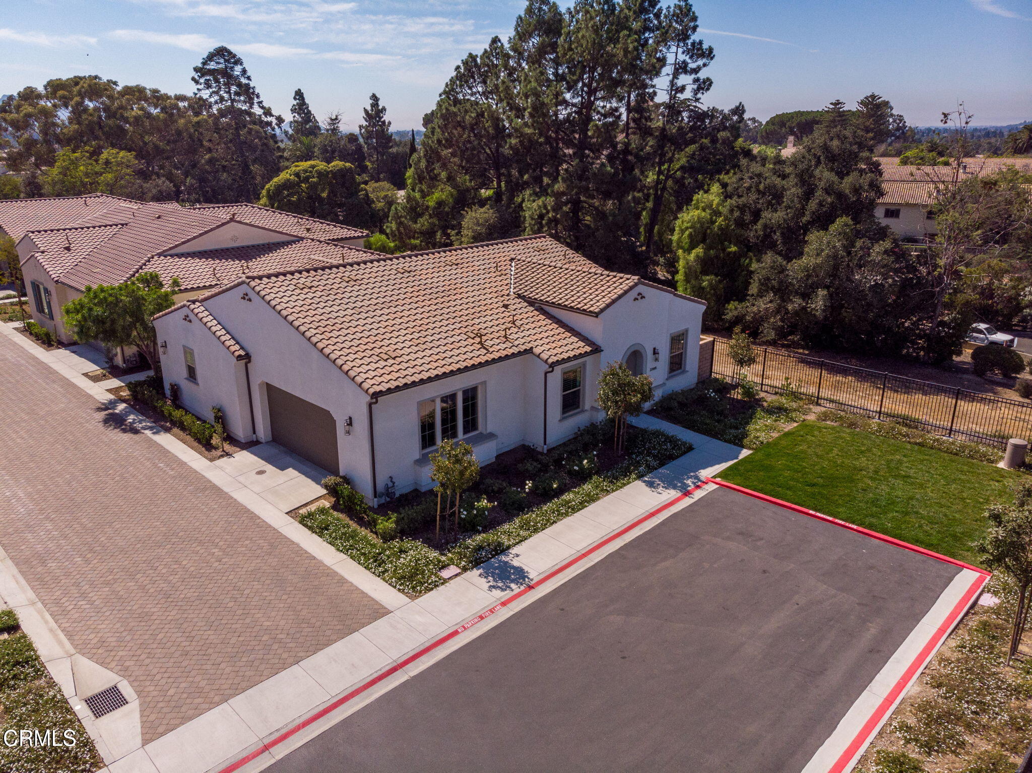 2388 Rondell Road Camarillo, CA 93012 - Photo 21 of 39 an aerial view of a house with a yard