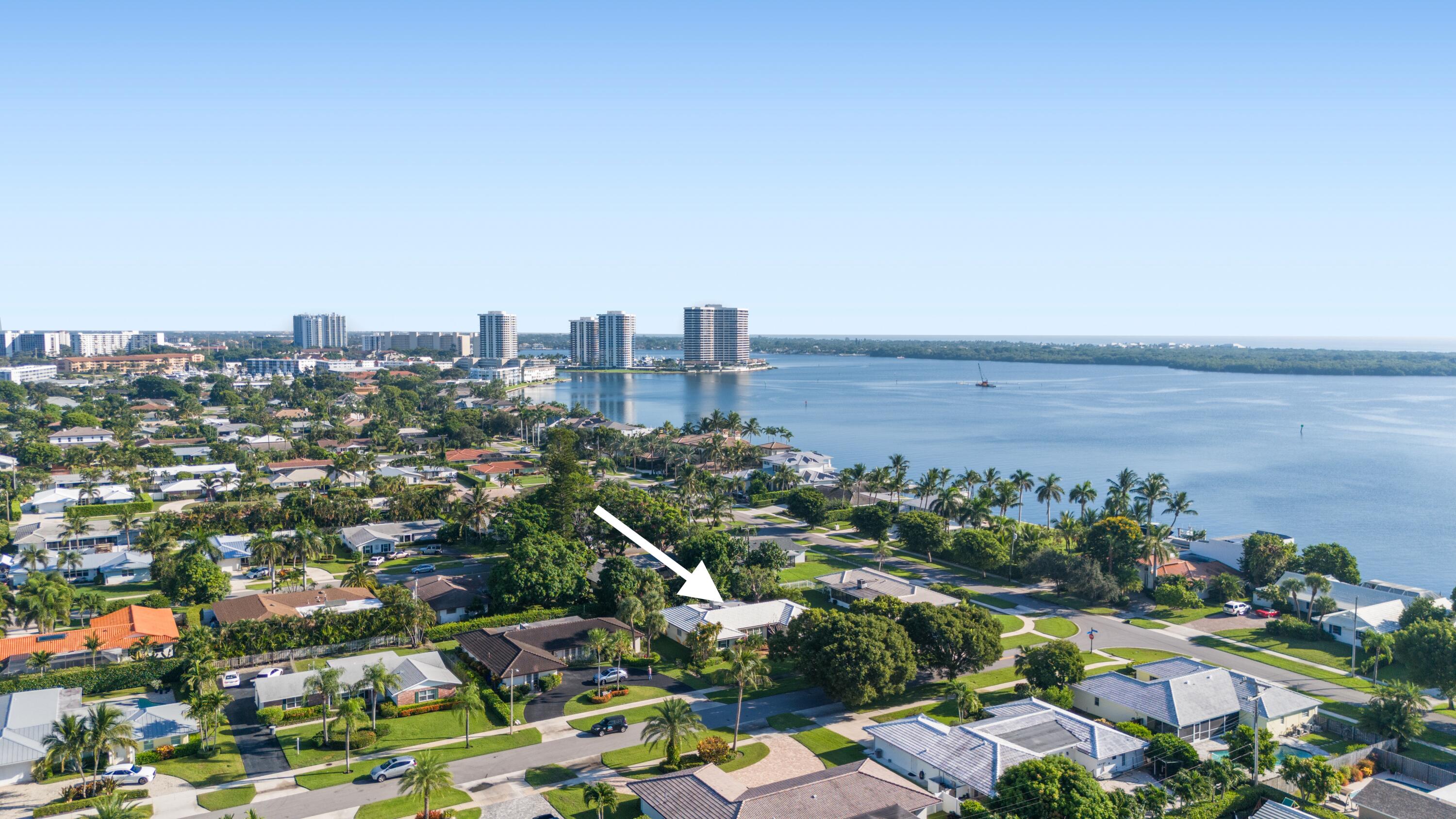 an aerial view of a city with lots of residential buildings