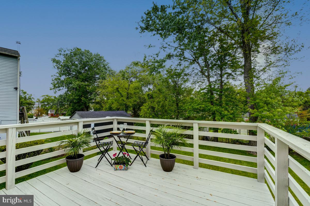 4801 Wyaconda Road Rockville, MD 20852 - Photo 15 of 48 Relax on the back deck for morning coffee