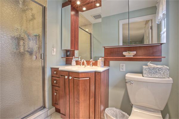 6 Random Lane Andover, MA 01810 - Photo 15 of 30 a bathroom with a toilet sink and mirror