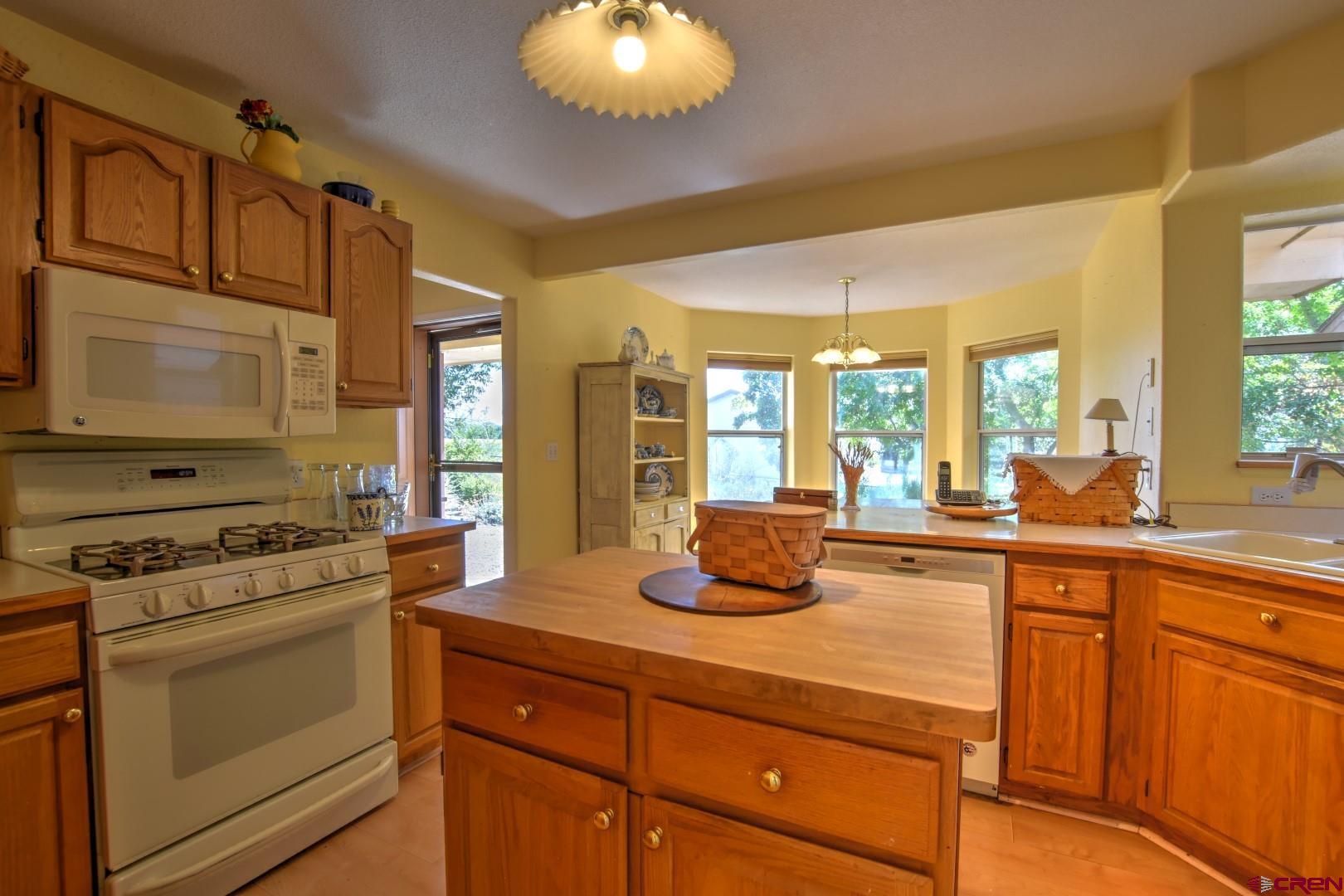 20607 Del Ray Drive Eckert, CO 81418 - Photo 12 of 27 a kitchen with sink stove and cabinets