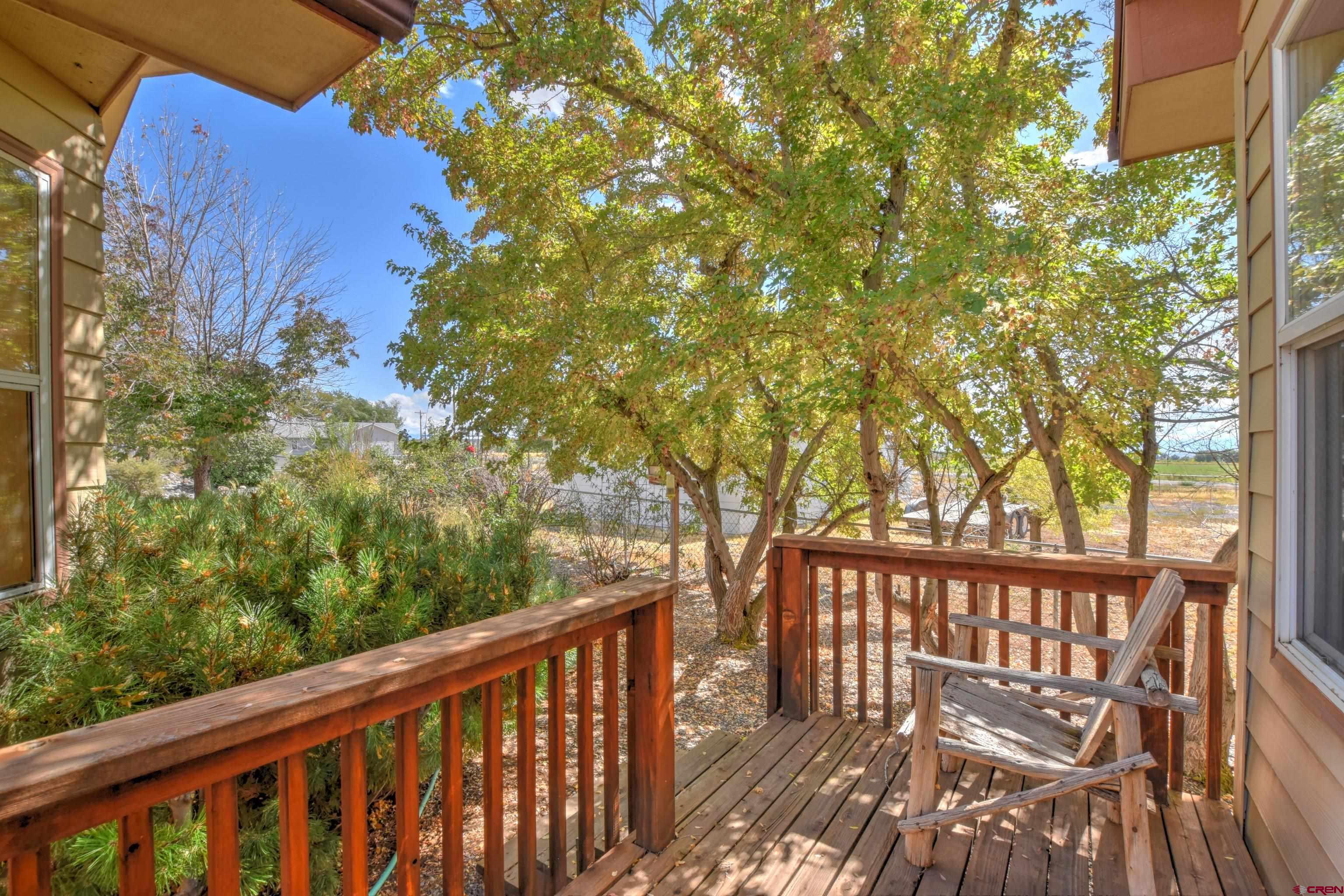 20607 Del Ray Drive Eckert, CO 81418 - Photo 26 of 27 a view of a wooden fence and floor