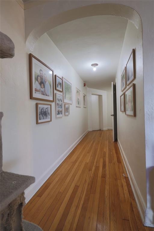 50 Academy Avenue, Unit 31 Pittsburgh, PA 15228 - Photo 9 of 13 a view of a hallway with wooden floor