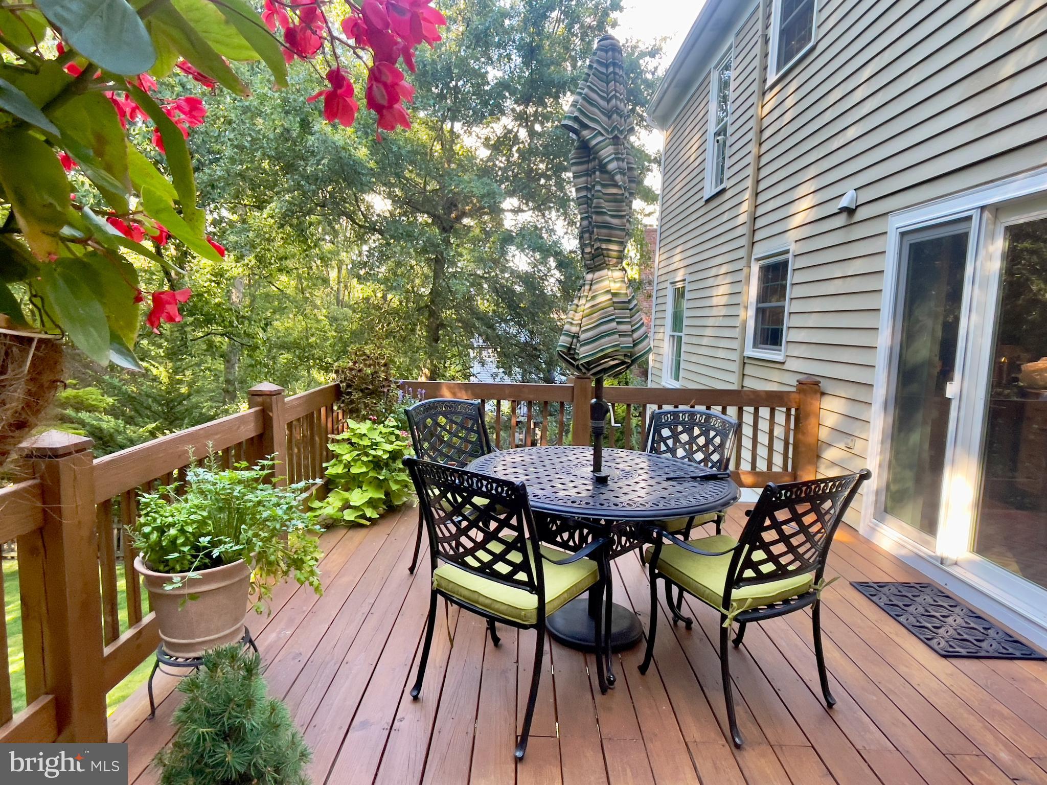 15121 Trail Ridge Road Southwest Cumberland, MD 21502 - Photo 17 of 120 DECK OVERLOOKS MAGNIFICIANT REAR YARD & WOODS!