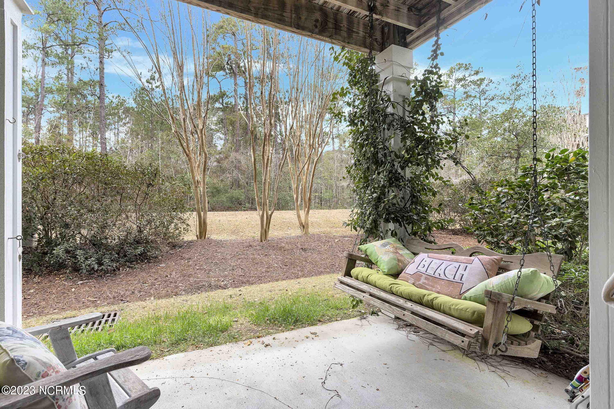 600 River Ridge Road, Unit 3 Shallotte, NC 28470 - Photo 42 of 54 First Level Covered Back Patio