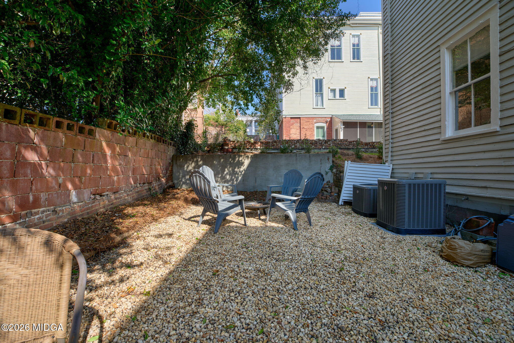 417 Orange Street Macon, GA 31201 - Photo 44 of 49 a view of a house with backyard and sitting area