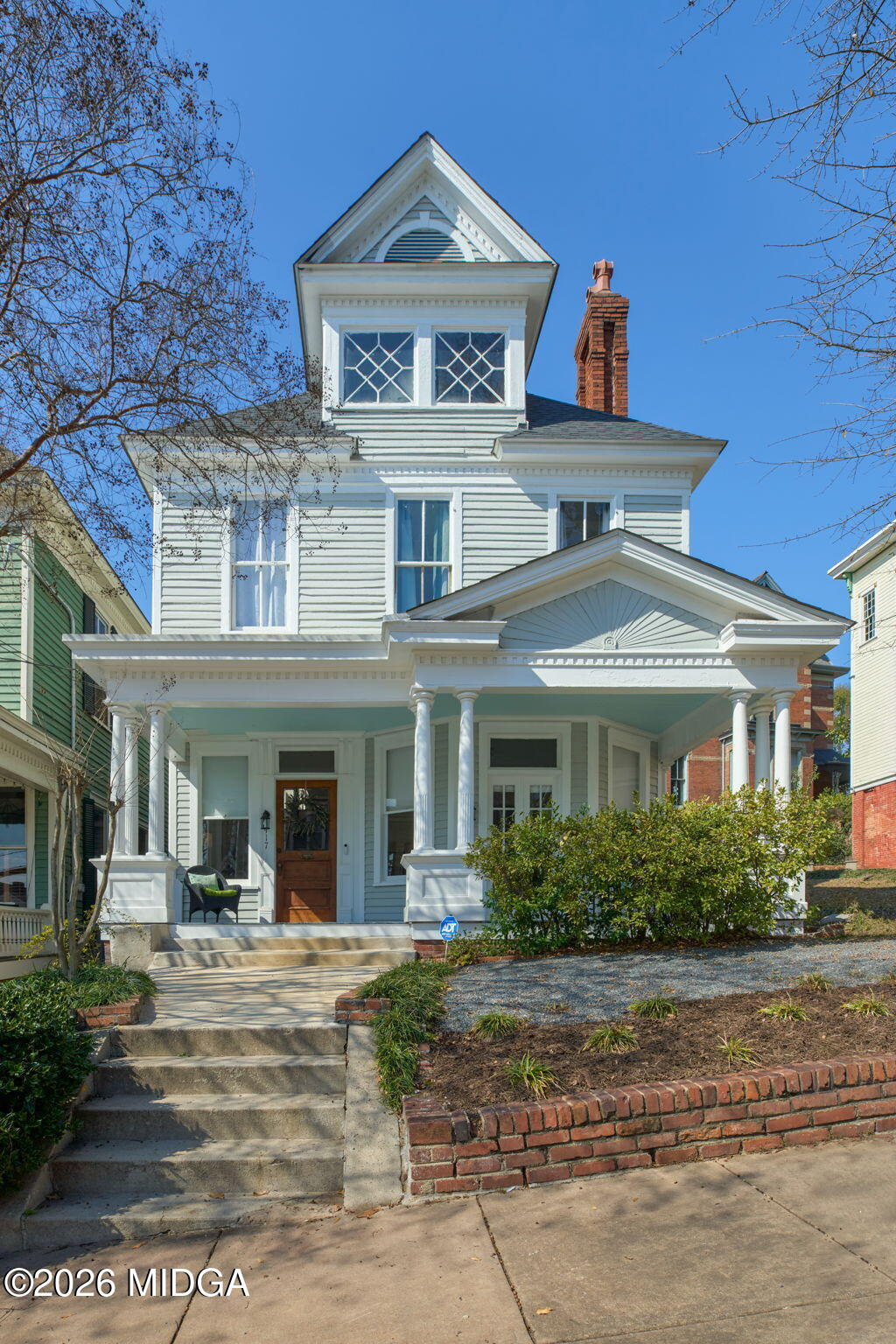 417 Orange Street Macon, GA 31201 - Photo 49 of 49 a front view of a house with garden