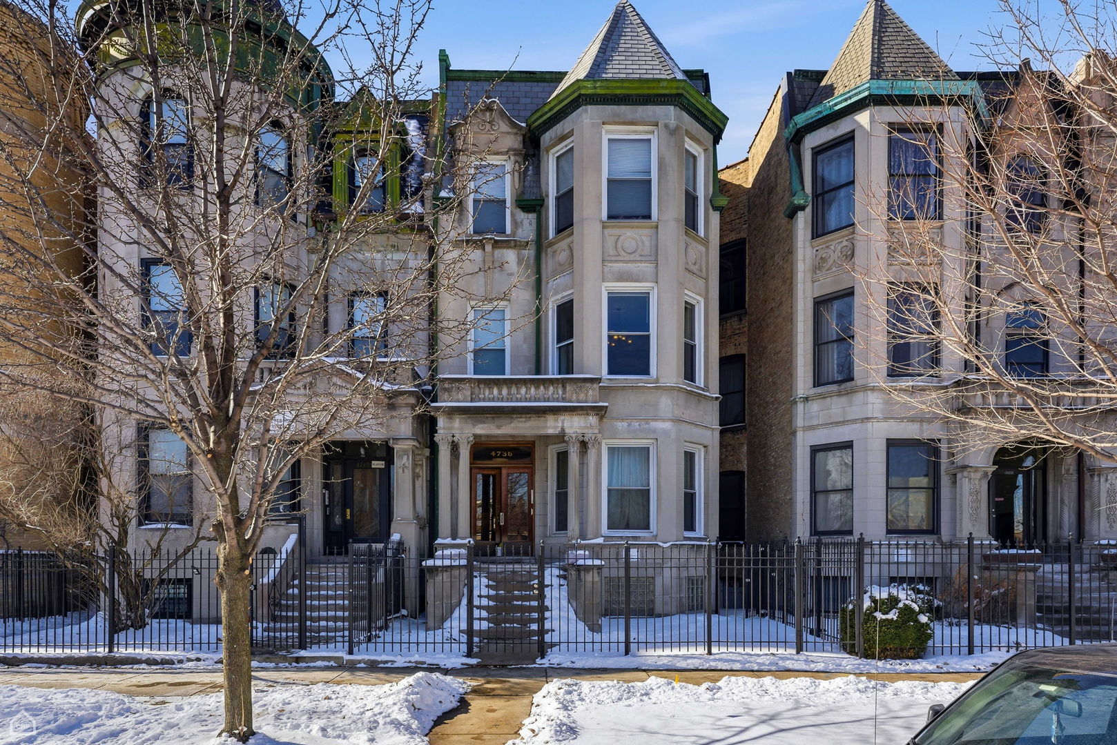 4736 South Prairie Avenue Chicago, IL 60615 - Photo 3 of 39 a front view of a building with street view
