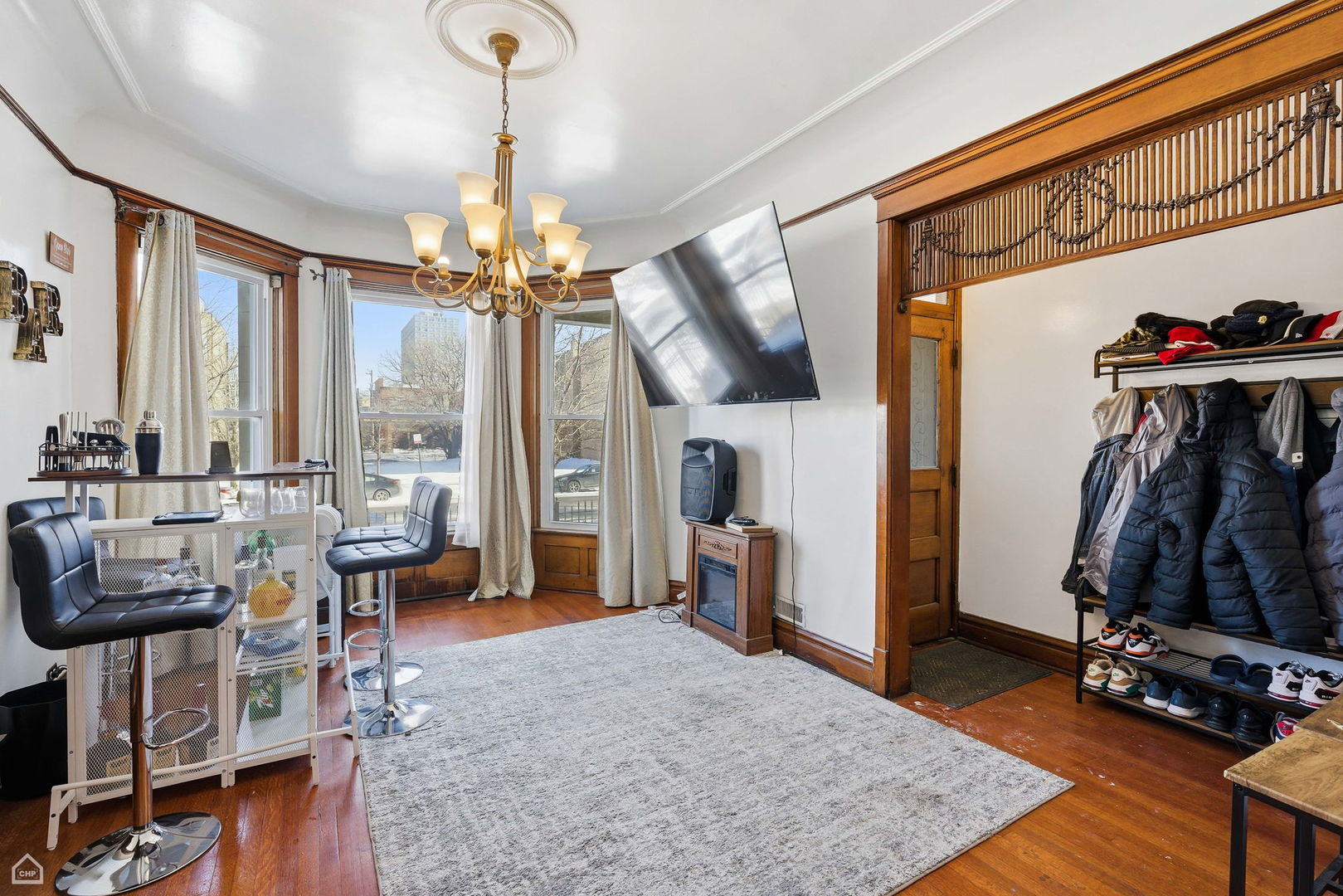 4736 South Prairie Avenue Chicago, IL 60615 - Photo 9 of 39 a view of a room with gym equipment