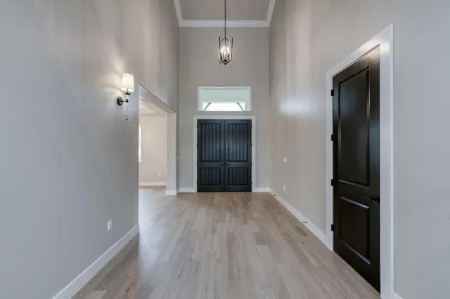 wooden floor in a gallery