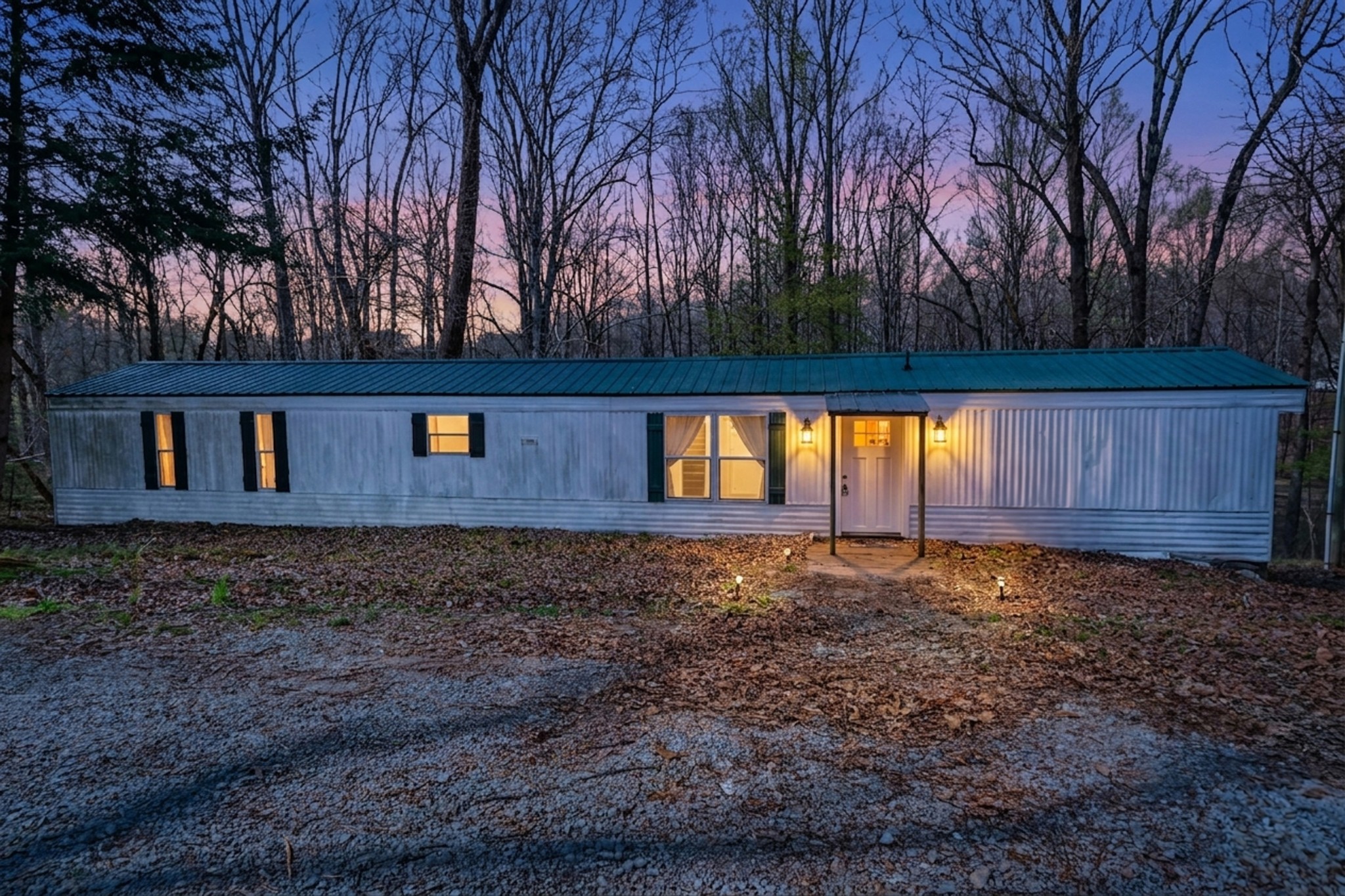 285 George Akins Road Westmoreland, TN 37186 - Photo 21 of 26 a view of a backyard with large trees