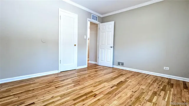 a view of empty room