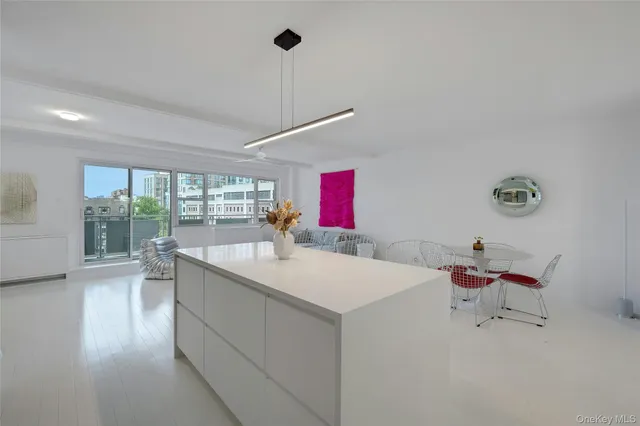 a very nice looking room with a large window