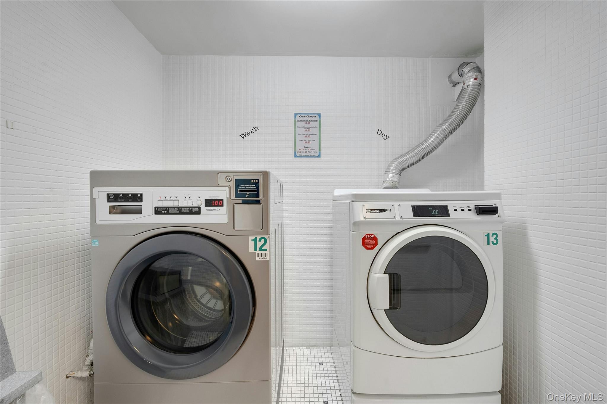 300 Martine Avenue, Unit 7B White Plains, NY 10601 - Photo 25 of 29 a utility room with dryer and washer