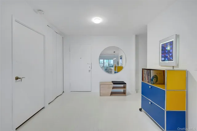 wooden floor and chair in a room