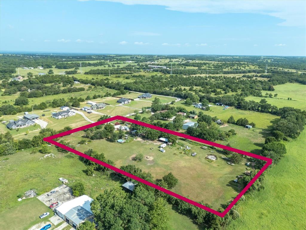 345 Cemetery Road Decatur, TX 76234 - Photo 1 of 1 Aerial overview of property's location with property parcel outlined